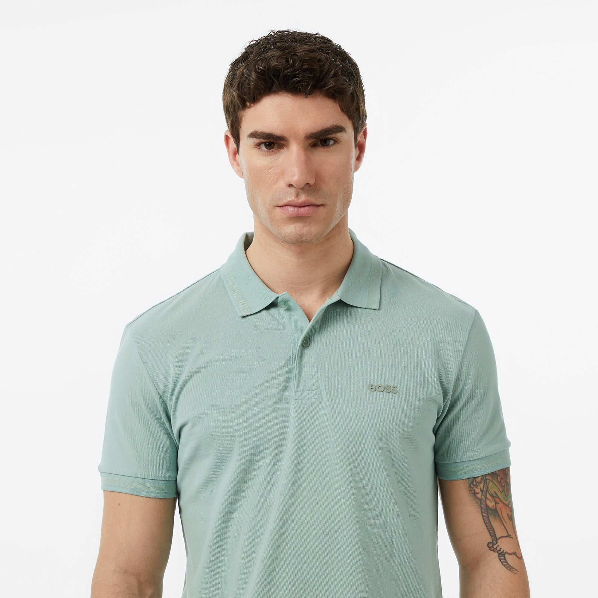 Boss Pio Erkek Yeşil Polo