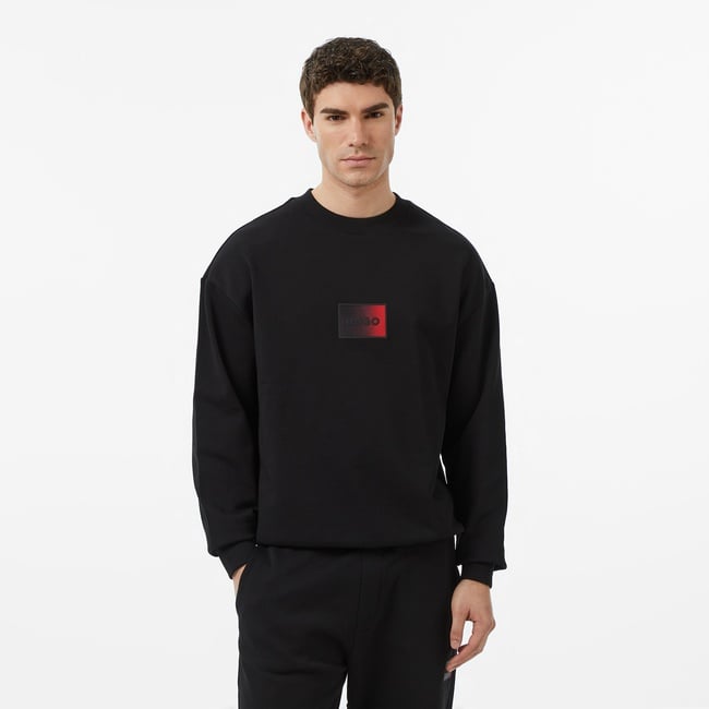  Hugo Danoto Erkek Siyah Sweatshirt