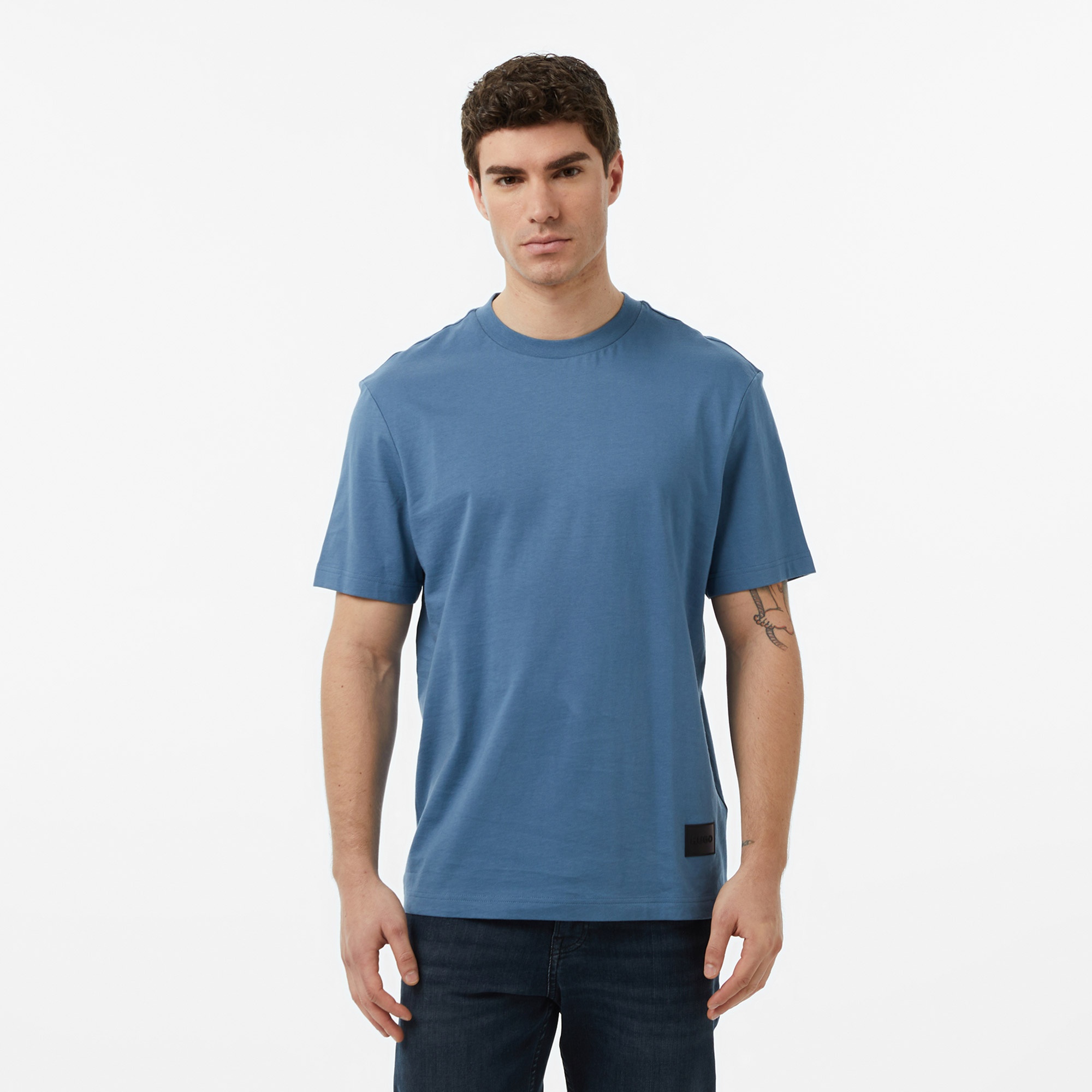 Hugo Danoto Erkek Mavi T-Shirt