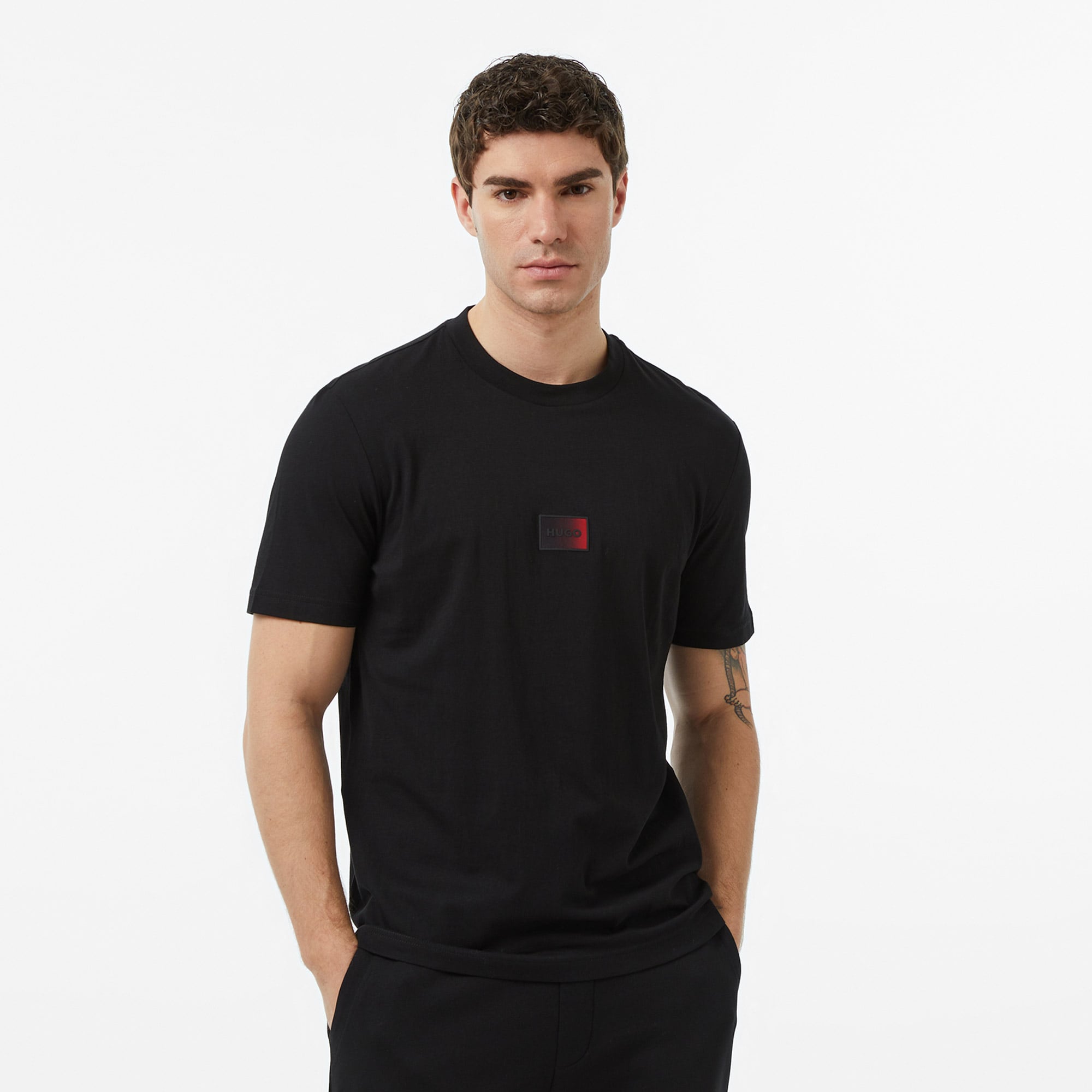  Hugo Danotie Erkek Siyah T-Shirt