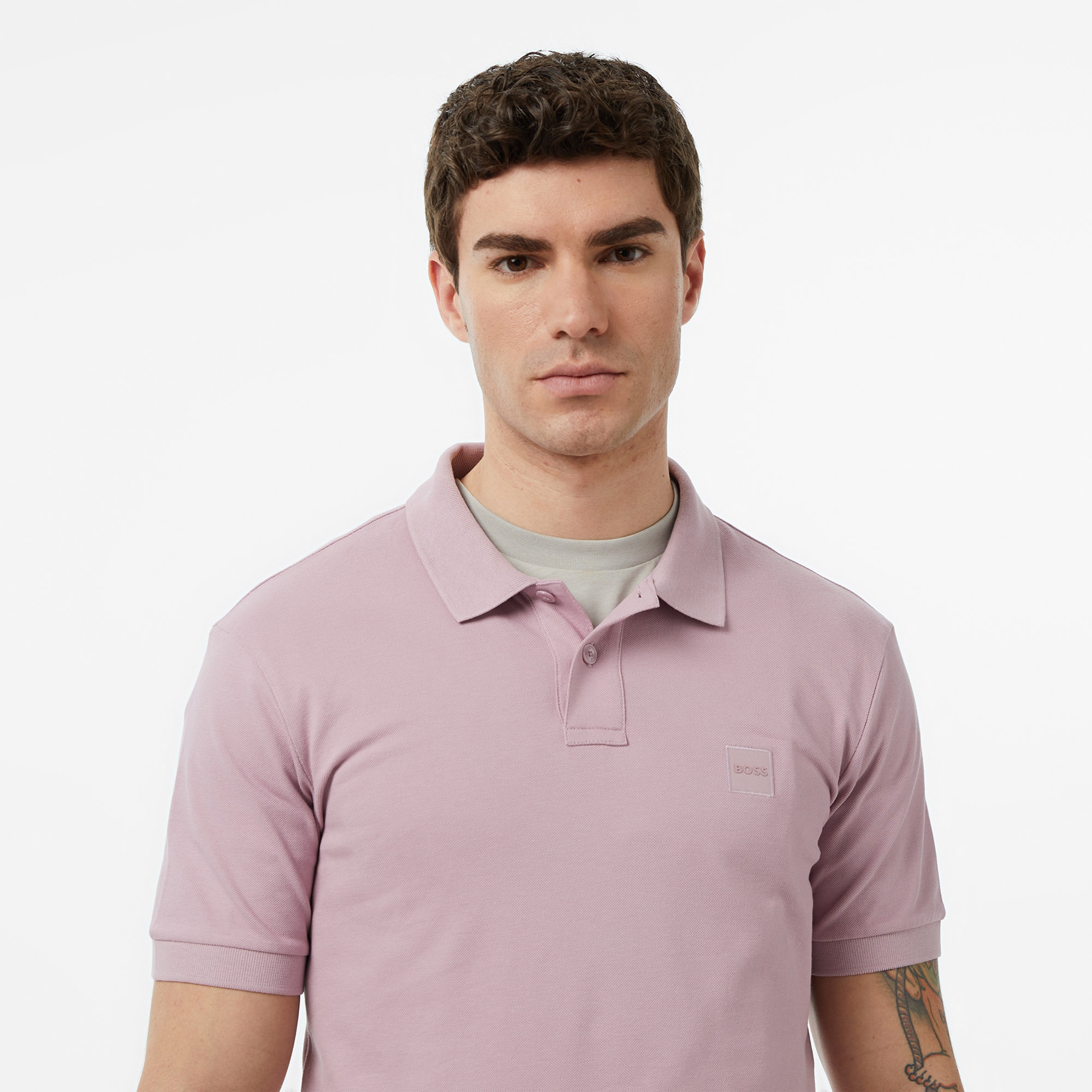 Boss Passenger Erkek Lila Polo