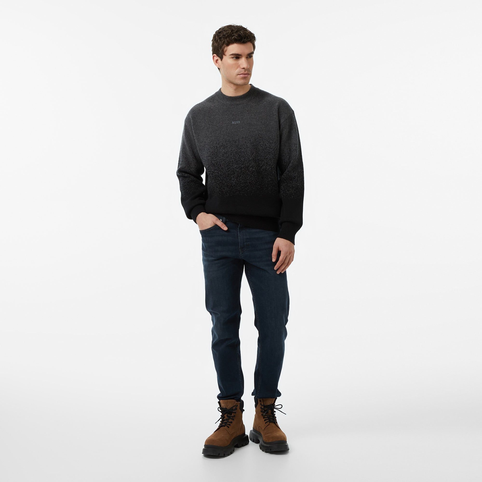  Boss Re Maine Erkek Lacivert Jean