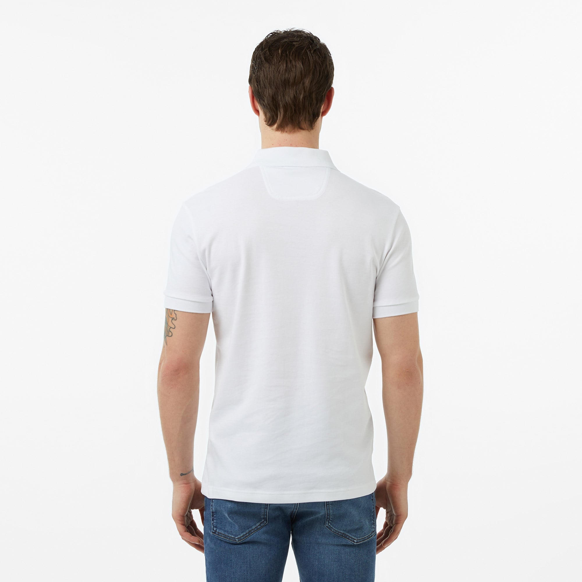 Boss Pio 2 Erkek Beyaz Polo