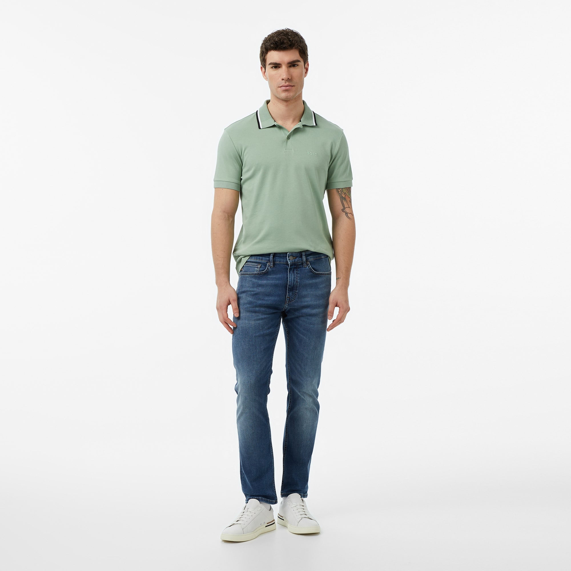 Boss Join Paddy Erkek Yeşil Polo