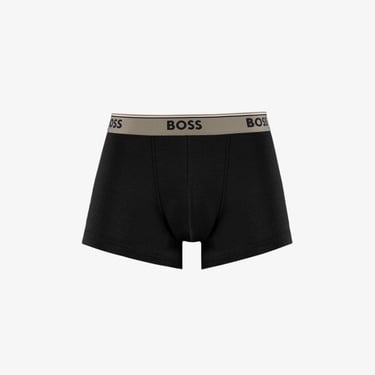  Boss Trunk Power 3'lü Erkek Siyah Boxer