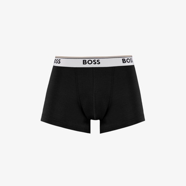  Boss Trunk Power 3'lü Erkek Siyah Boxer
