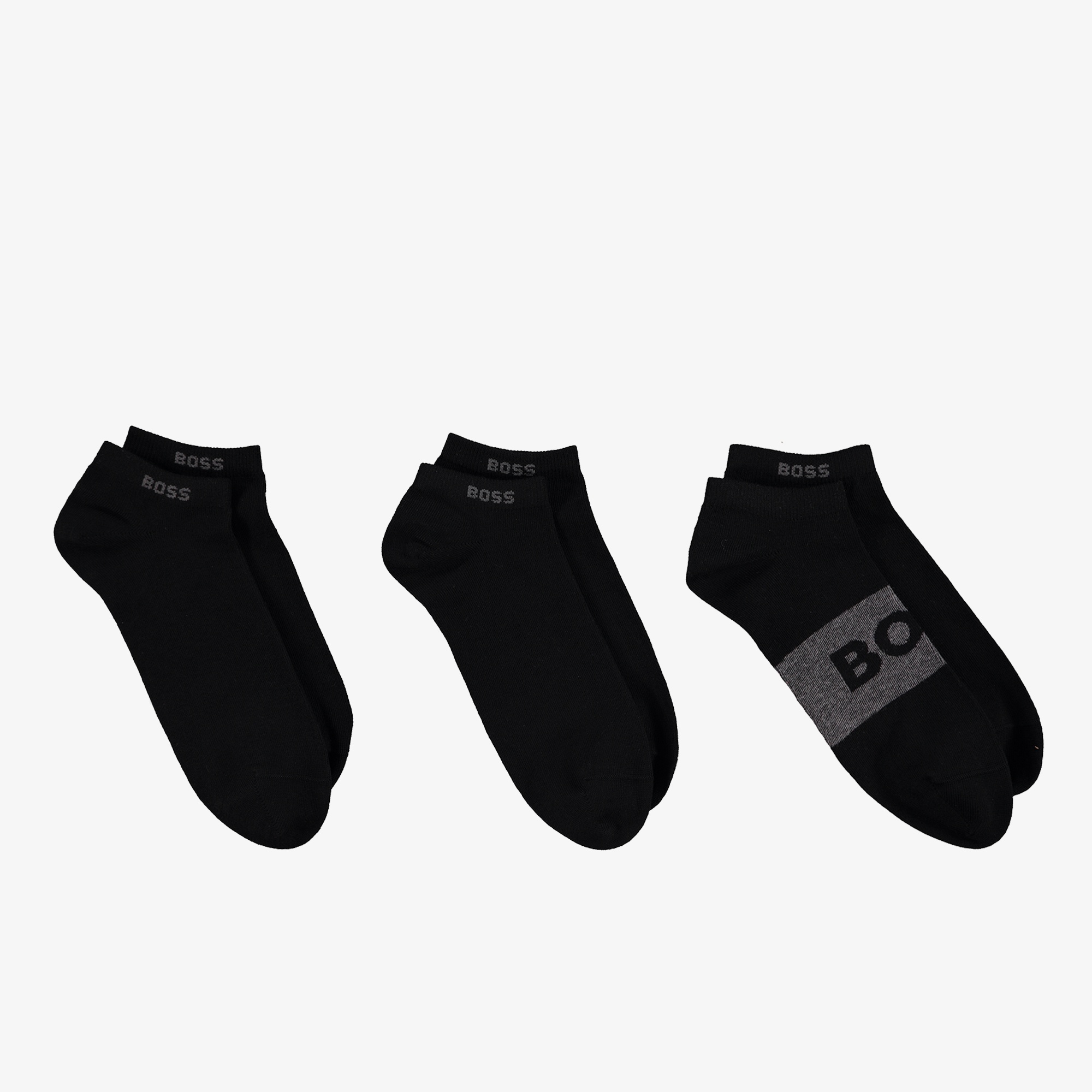 Boss 3'lü Erkek Siyah Çorap