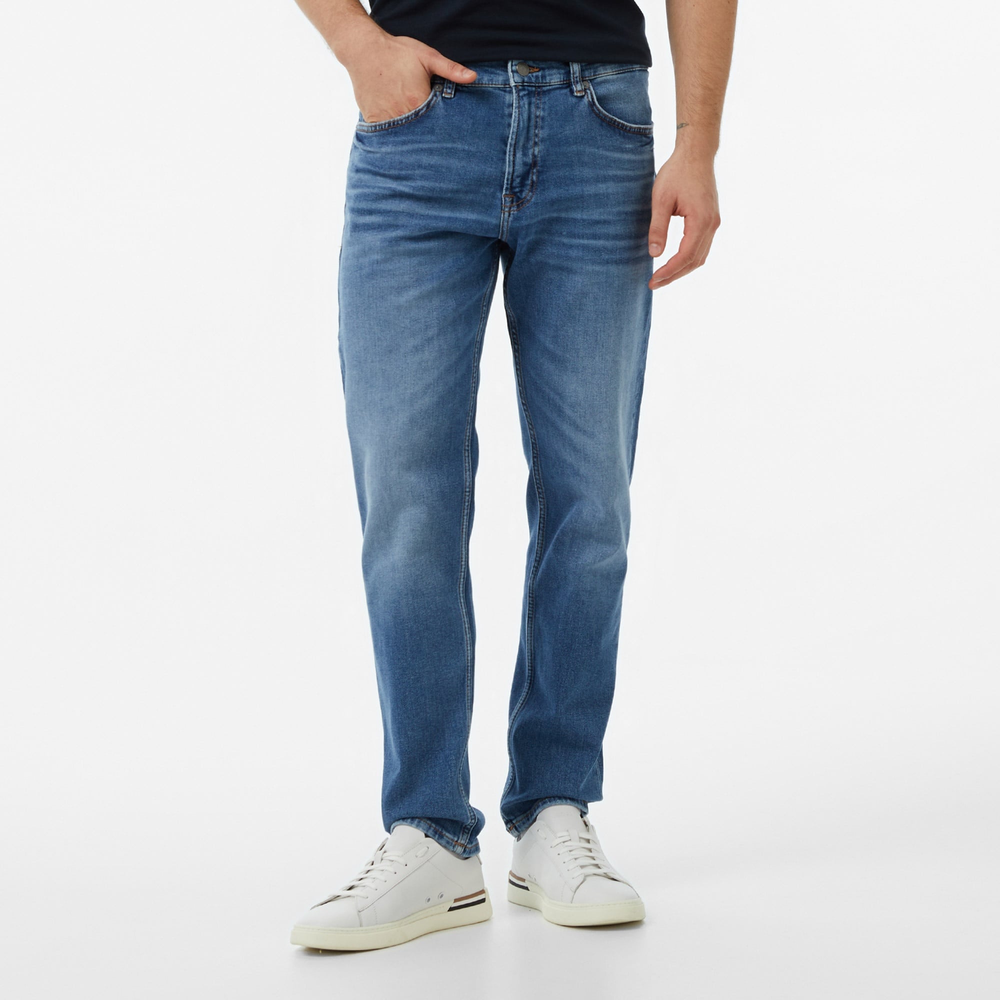 Boss Re Maine Erkek Mavi Jean