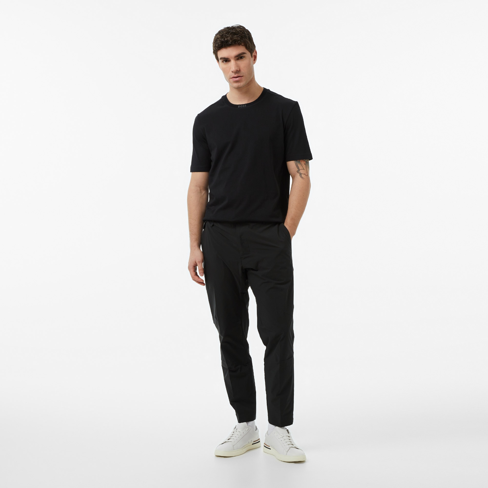 Boss Erkek Siyah T-Shirt