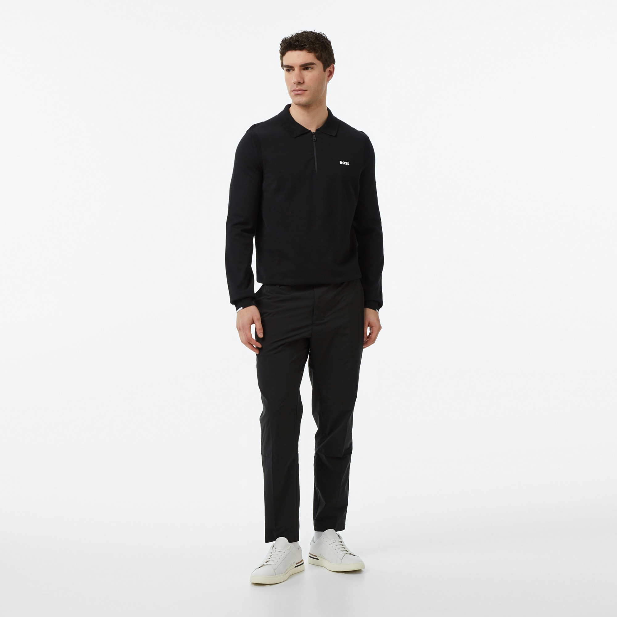 Boss Ever-X Erkek Siyah Kazak