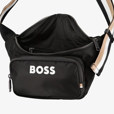  Boss Catch Bumbag Erkek Siyah Çanta