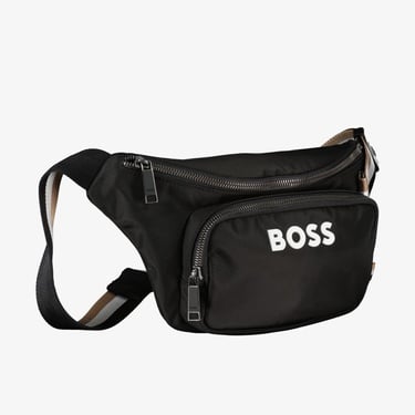  Boss Catch Bumbag Erkek Siyah Çanta