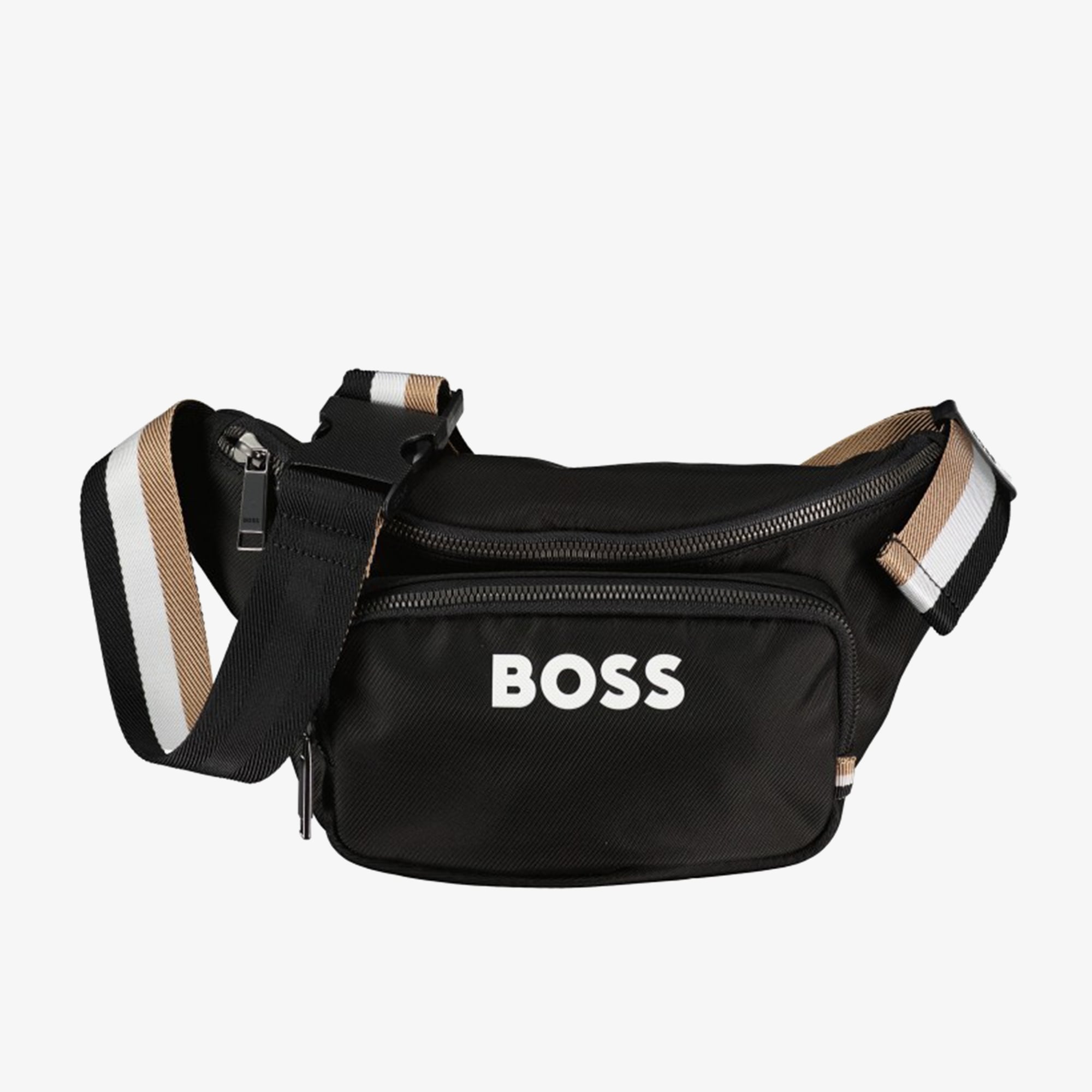  Boss Catch Bumbag Erkek Siyah Çanta