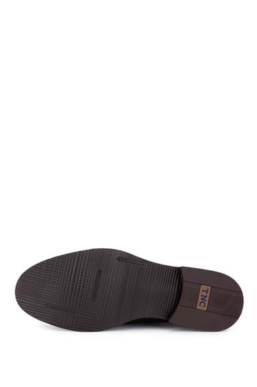  Tamer Tanca Erkek Hakiki Deri Kahverengi Loafer Ayakkabı