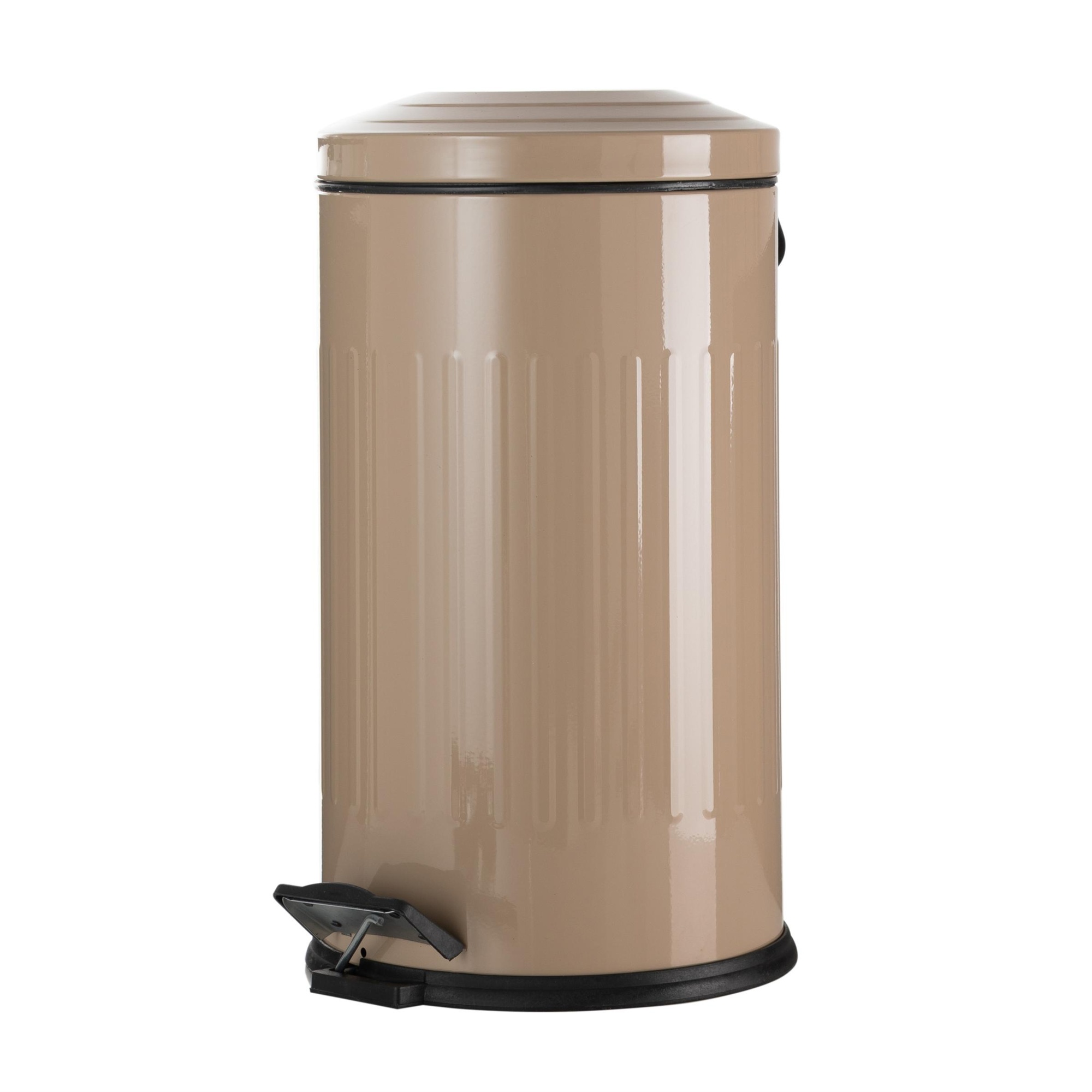 16LT PEDALLI VINTAGE ÇÖP KOVASI BEJ