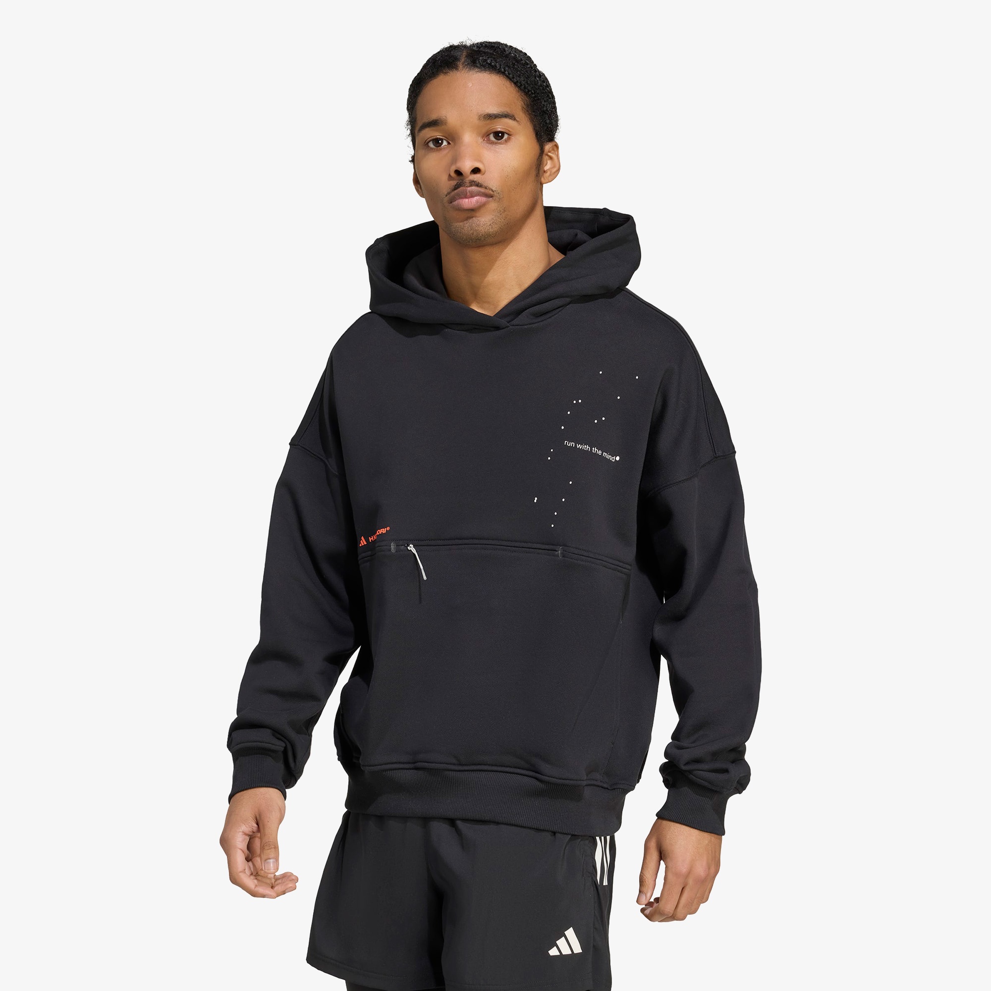 adidas Adi365 H.Koumori Running Erkek Siyah Koşu Sweatshirt