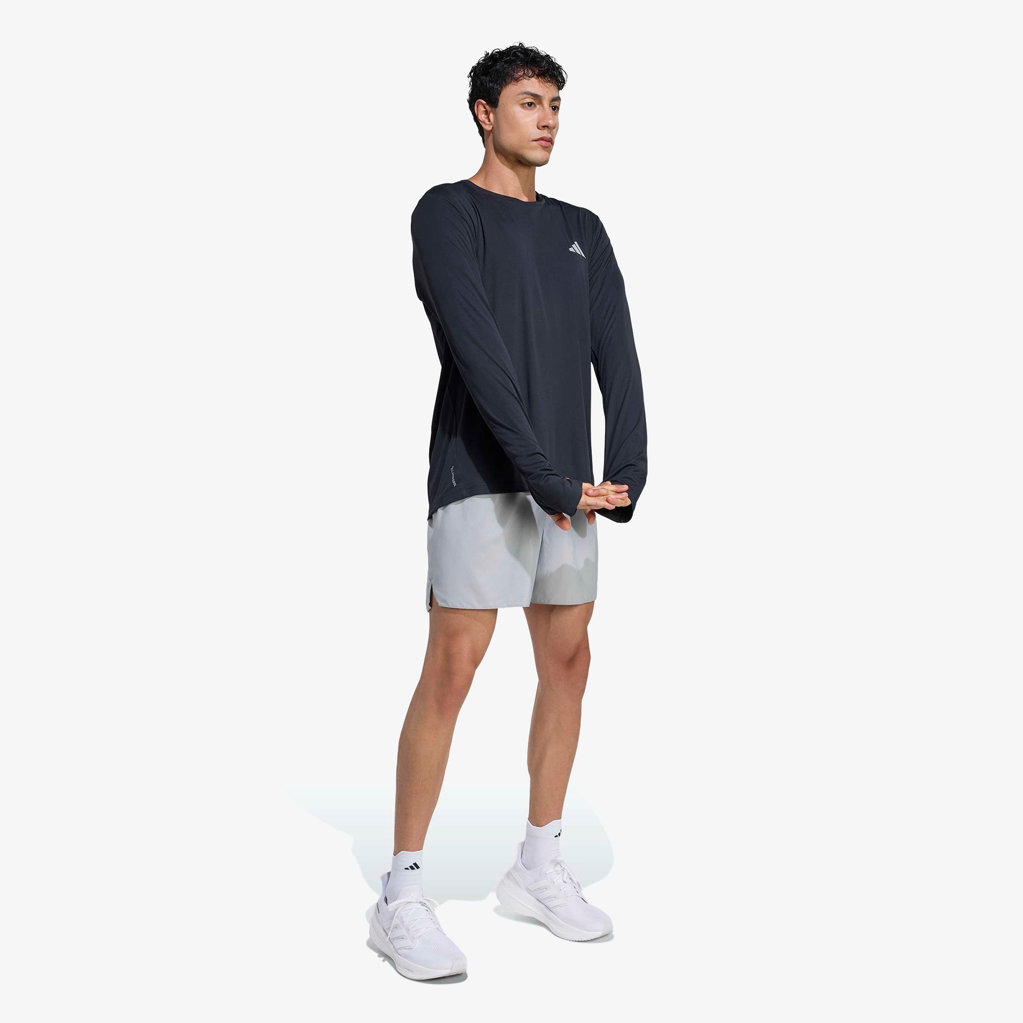 adidas Adi365 Running Essentials Erkek Siyah Koşu Sweatshirt