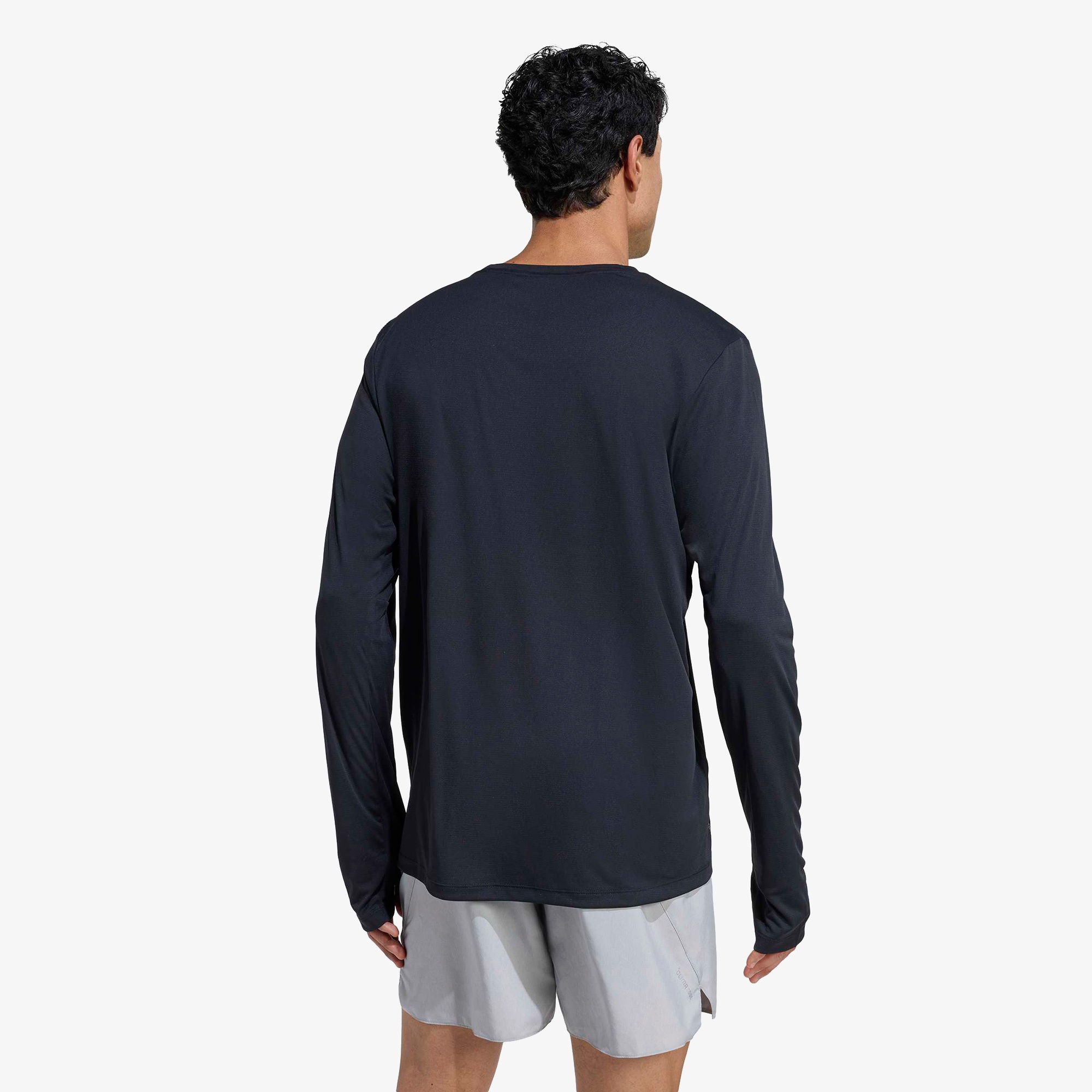 adidas Adi365 Running Essentials Erkek Siyah Koşu Sweatshirt