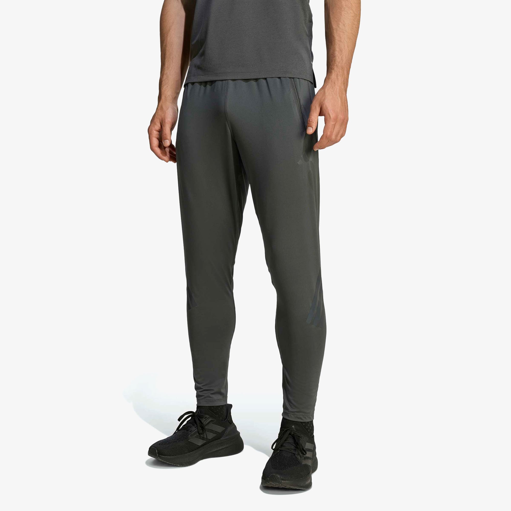  adidas Adi365 iconic Running Erkek Gri Koşu Eşofman Altı