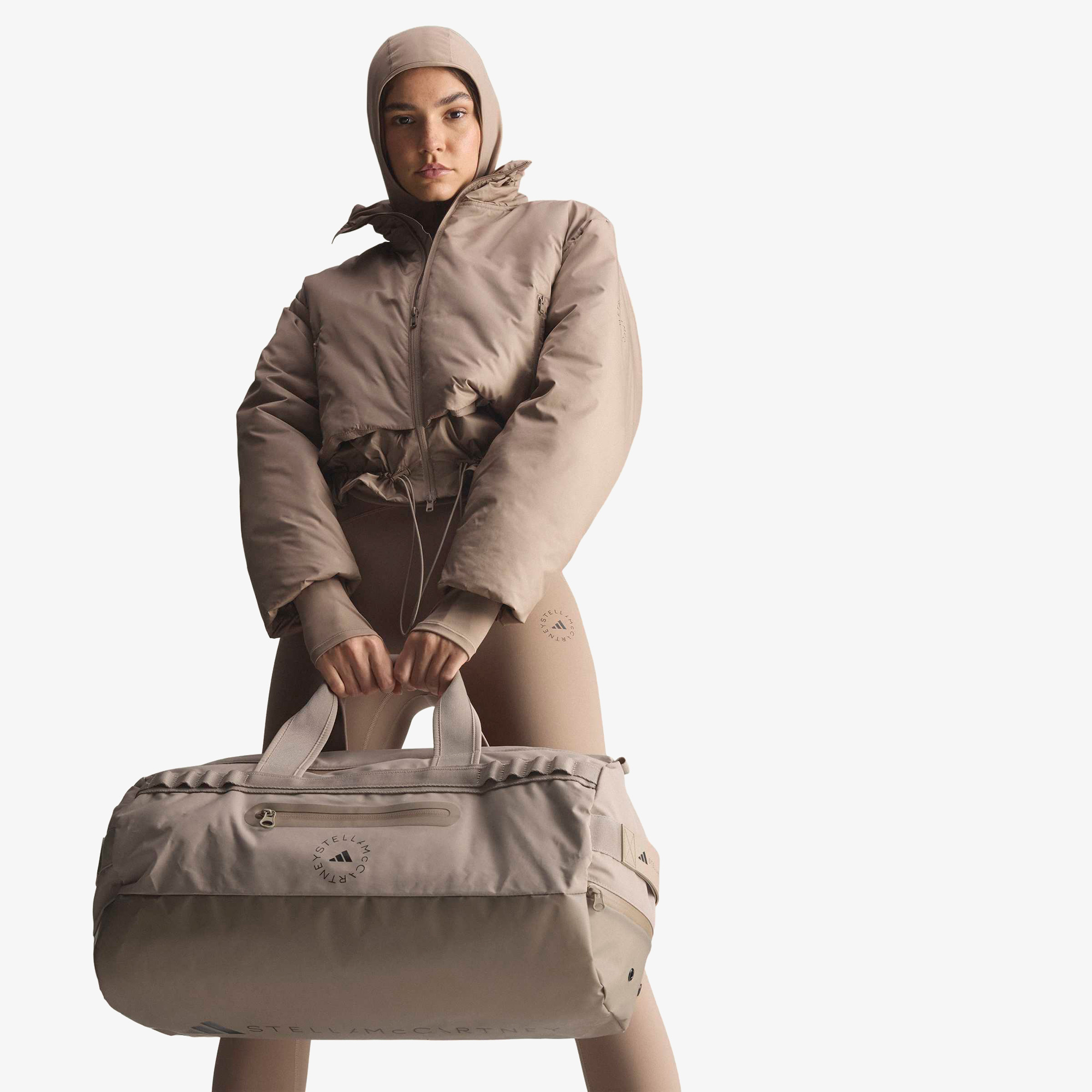  adidas By Stella Mccartney 24/7 Kadın Kahverengi Spor Çanta