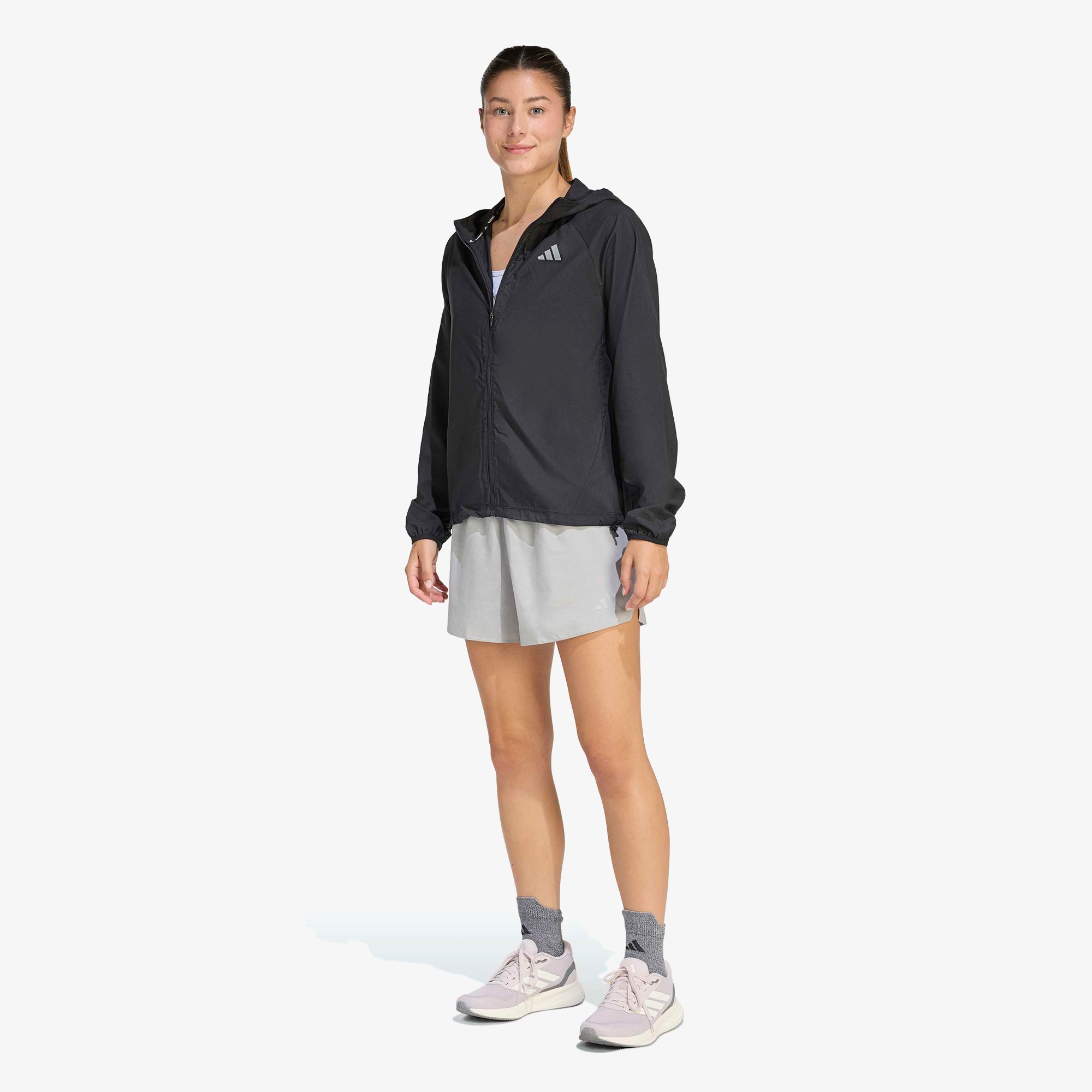 adidas Adi365 Running Essentials Kadın Siyah Koşu Ceketi