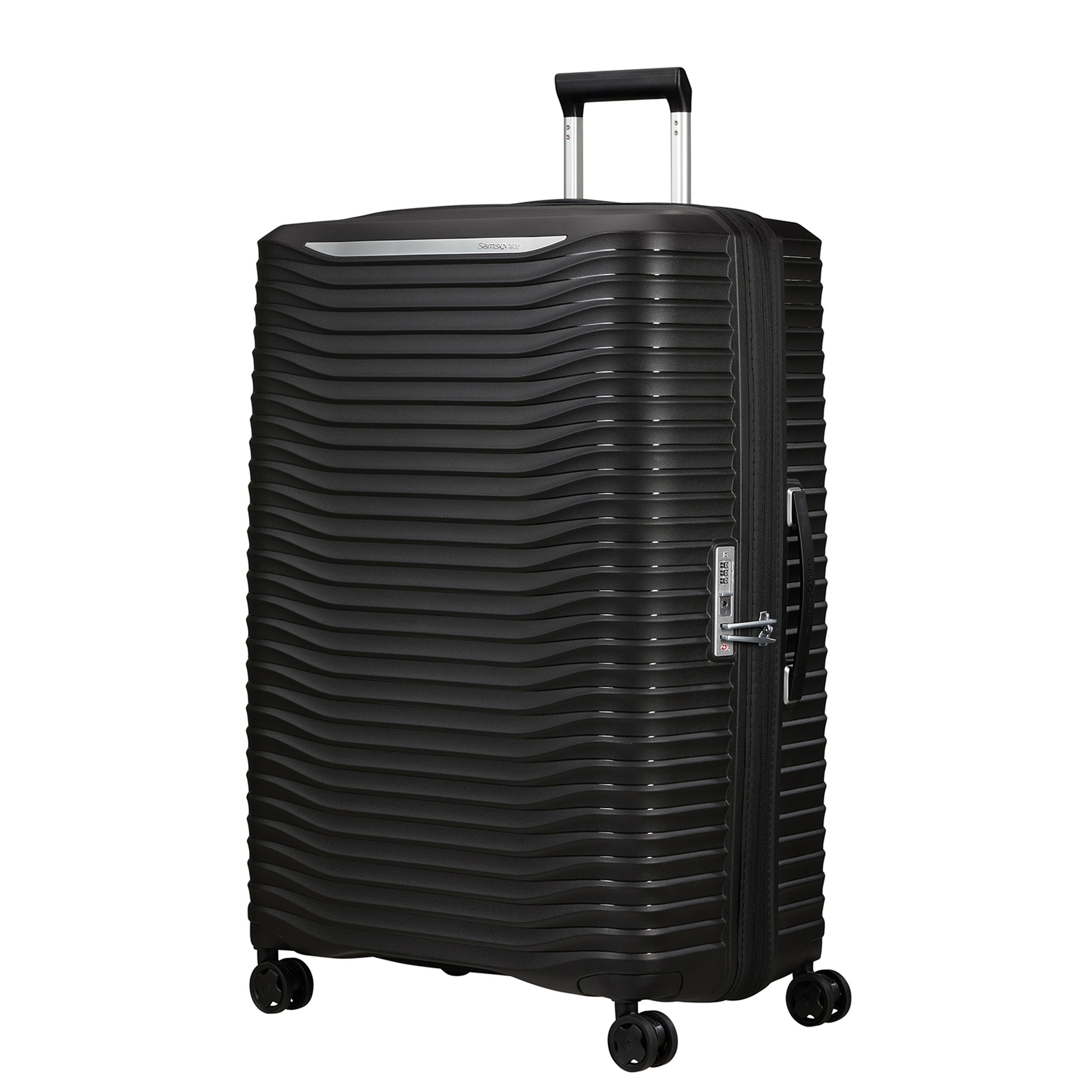 Samsonite Siyah Upscape Körüklü 4 Tekerlekli Ekstra Büyük Boy Valiz 81 cm