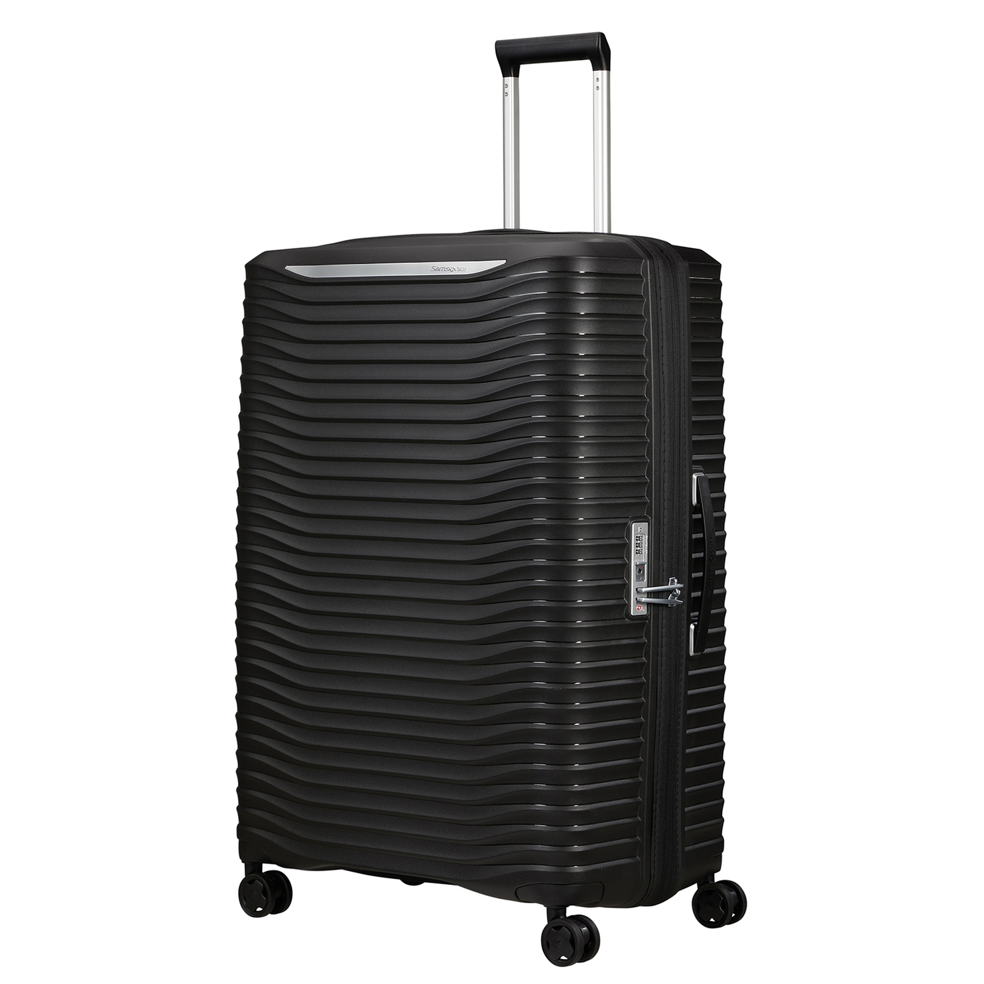 Samsonite Siyah Upscape Körüklü 4 Tekerlekli Ekstra Büyük Boy Valiz 81 cm
