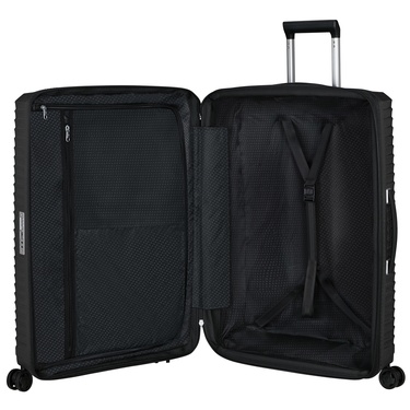  Samsonite Siyah Upscape Körüklü 4 Tekerlekli Ekstra Büyük Boy Valiz 81 cm