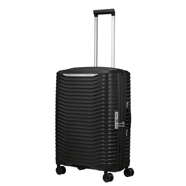  Samsonite Siyah Spinner Upscape Körüklü 4 Tekerlekli 68 cm Orta Boy Valiz