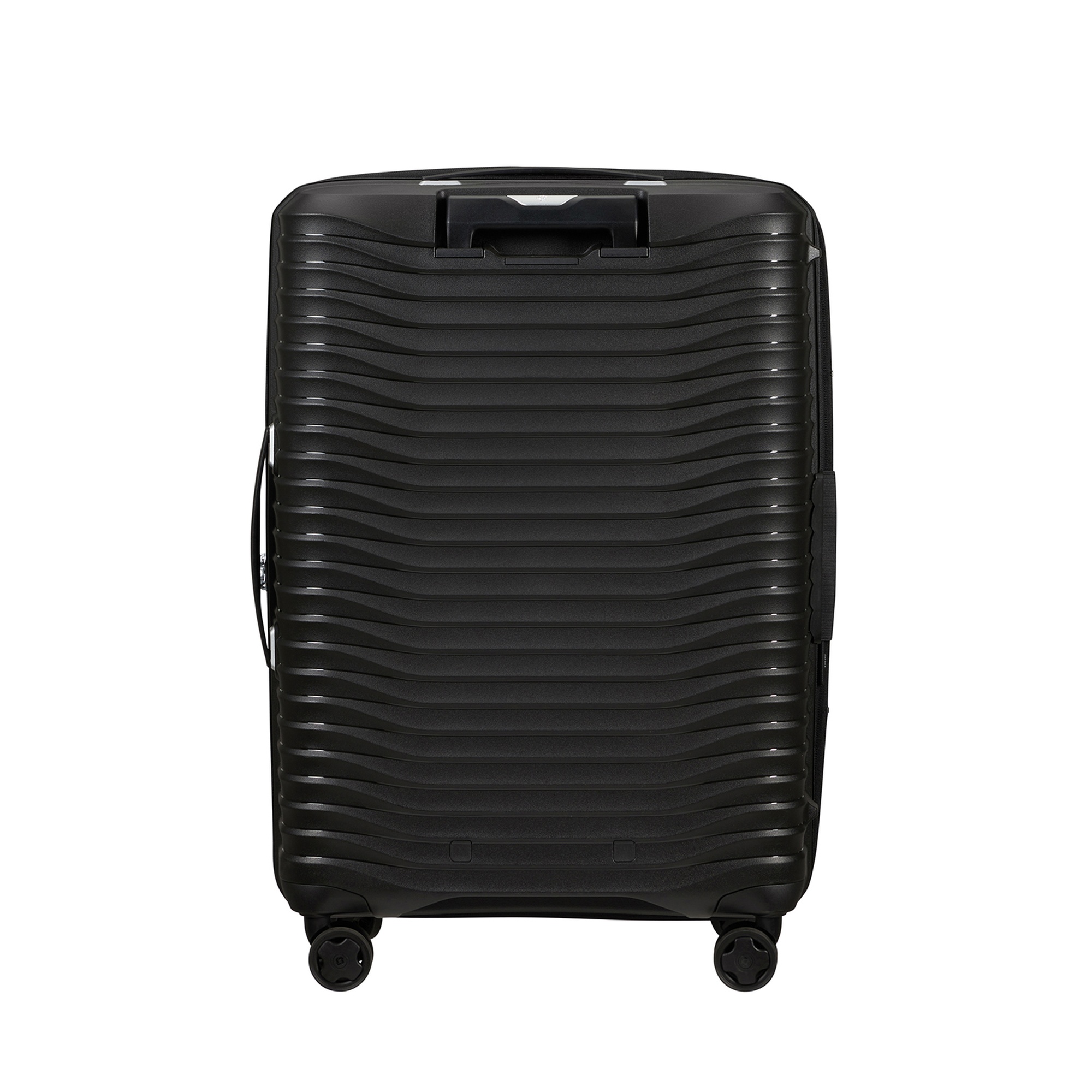 Samsonite Siyah Spinner Upscape Körüklü 4 Tekerlekli 68 cm Orta Boy Valiz
