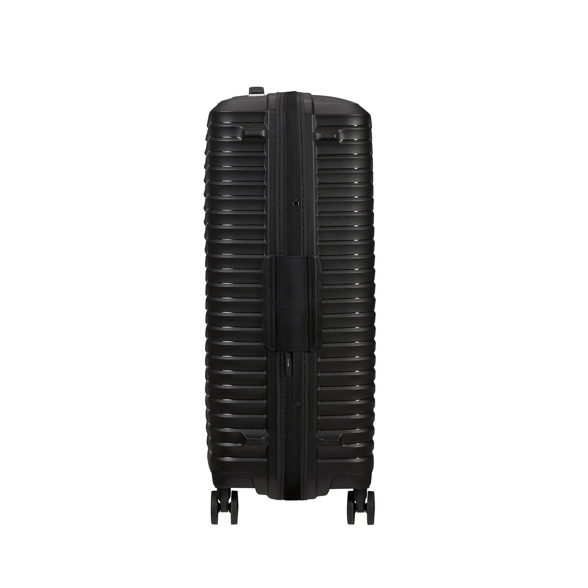 Samsonite Siyah Spinner Upscape Körüklü 4 Tekerlekli 68 cm Orta Boy Valiz