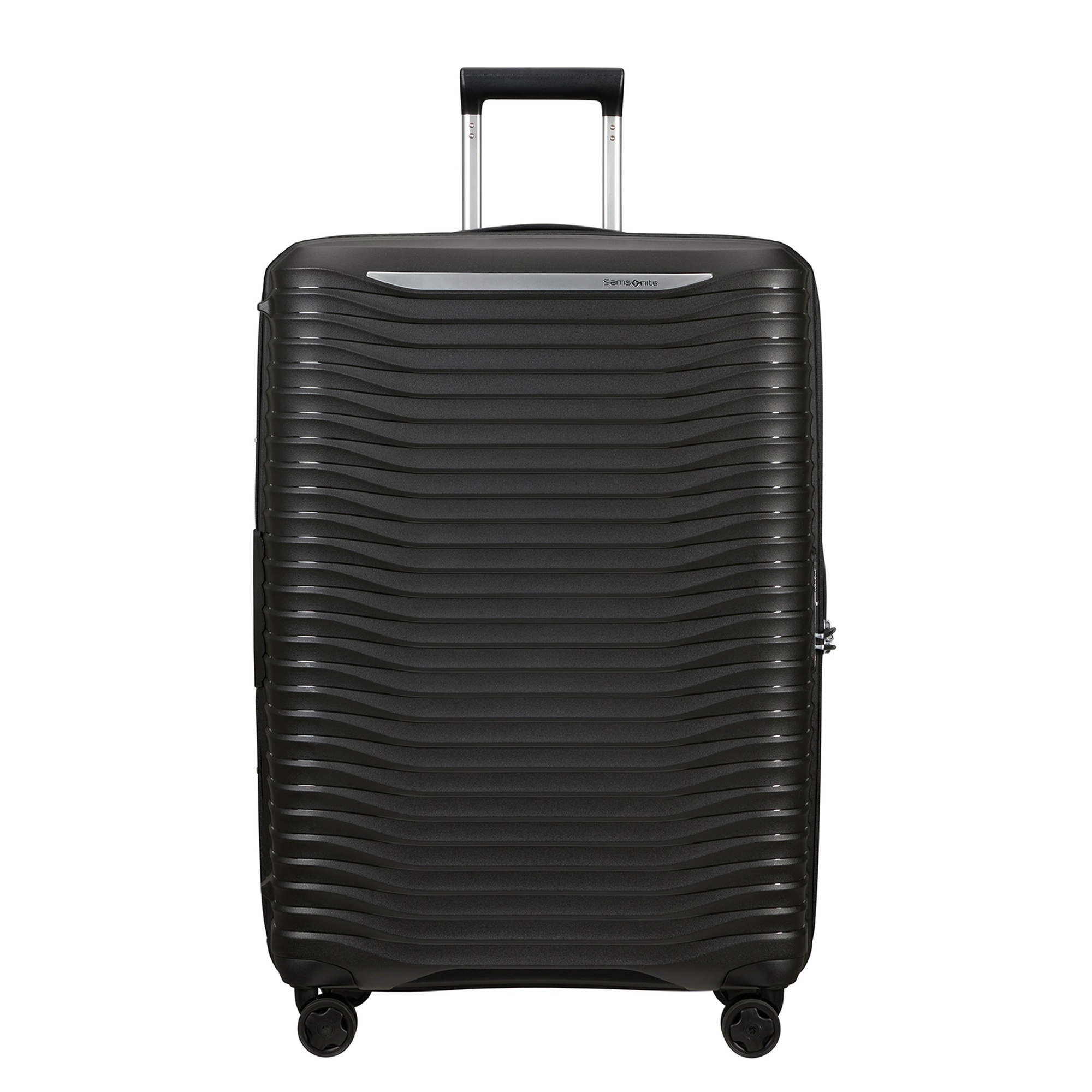 Samsonite Siyah Spinner Upscape Körüklü 4 Tekerlekli Büyük Boy Valiz 75 cm