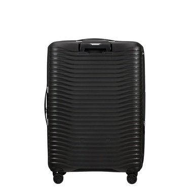  Samsonite Siyah Spinner Upscape Körüklü 4 Tekerlekli Büyük Boy Valiz 75 cm
