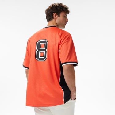  Converse Erkek Baskılı Turuncu Forma