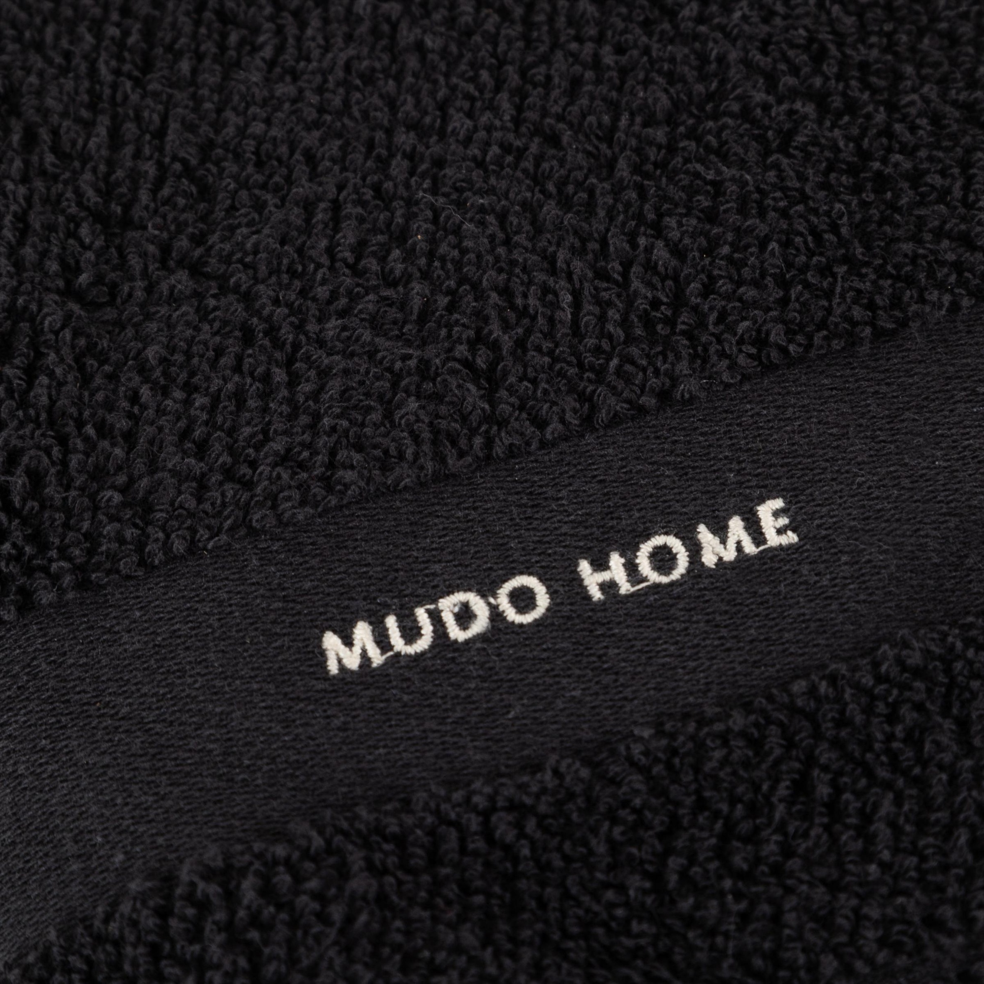 MUDO HOME EL HAVLUSU SİYAH 30X50