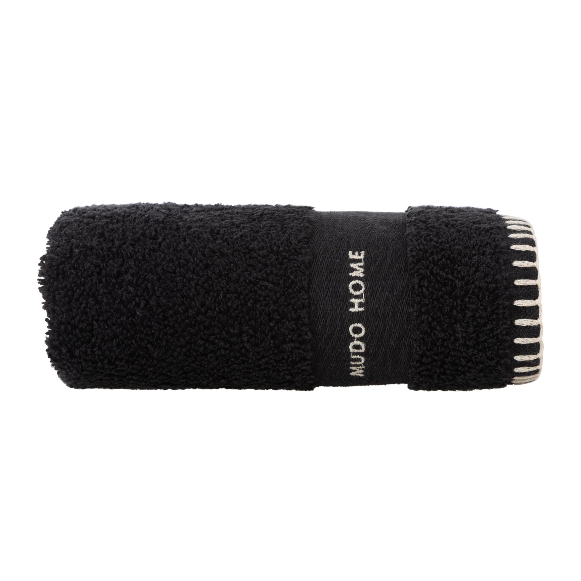 MUDO HOME EL HAVLUSU SİYAH 30X50