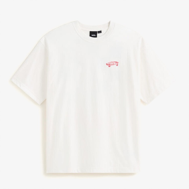  Vans Full Deck Erkek Beyaz T-Shirt