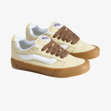  Vans Knu Skool Erkek Sarı Sneaker