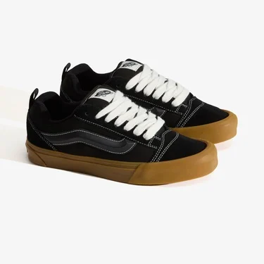  Vans Knu Skool Erkek Siyah Sneaker