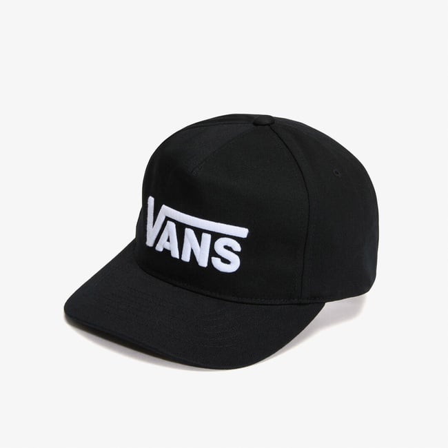 Vans Drop V Logo Snapback Unisex Siyah Şapka
