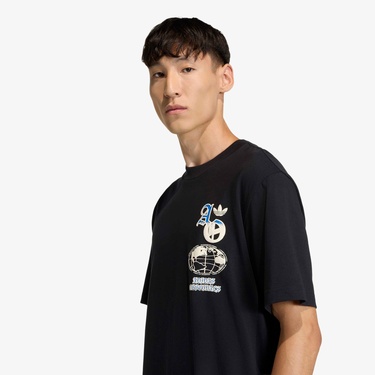 adidas Originals GFX Erkek Siyah T-Shirt