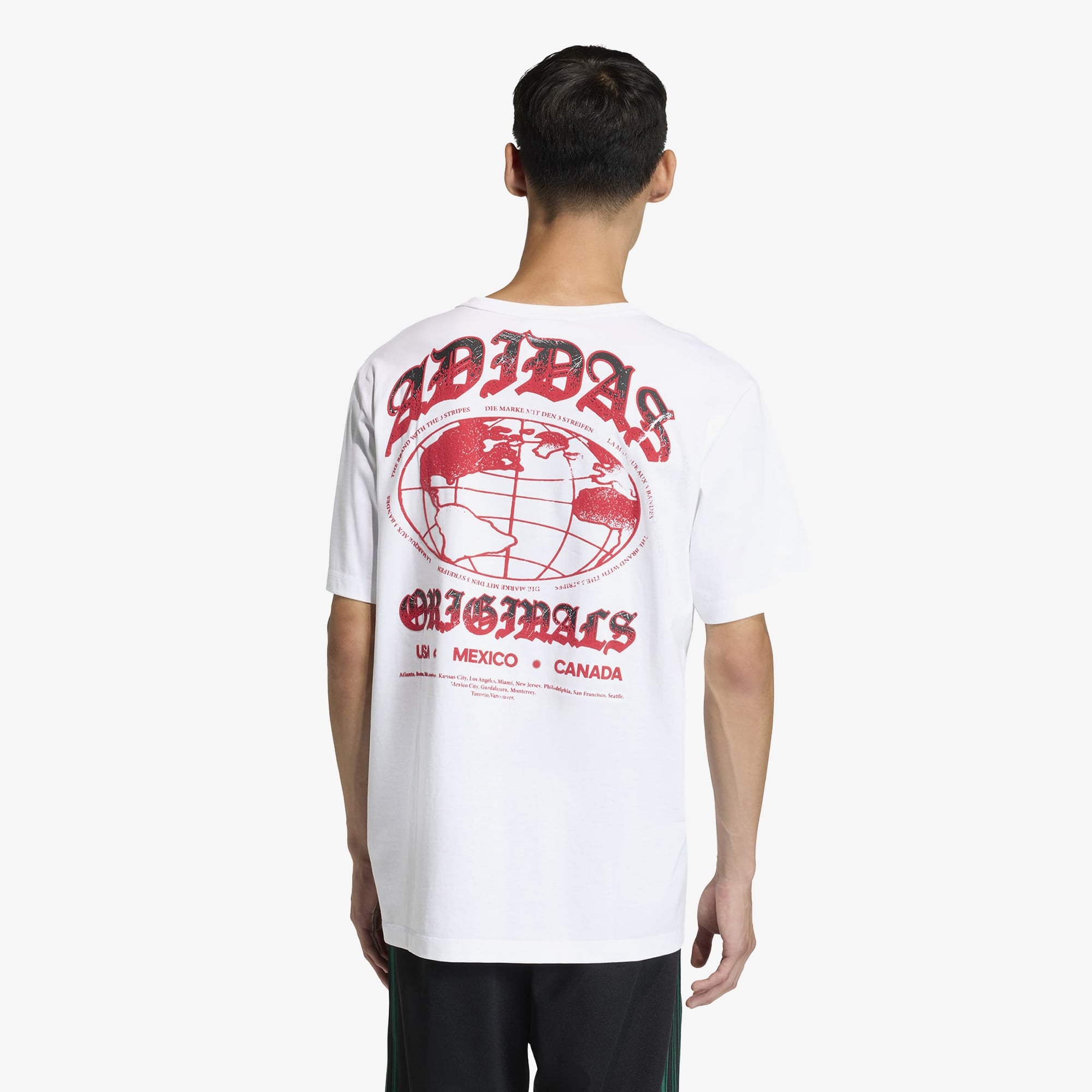 adidas Originals GFX Erkek Beyaz T-Shirt