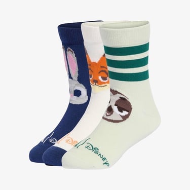  adidas Disney Zootopia Kadın Beyaz 3'lü Çorap