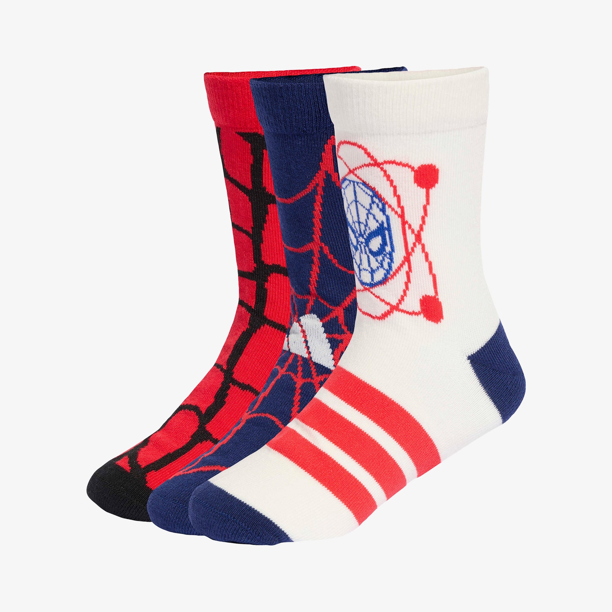  adidas Marvel Spiderman Unisex Kırmızı 3'lü Çorap
