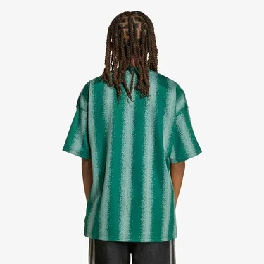  adidas Minecraft Os Jersey Tee Çocuk Yeşil T-Shirt