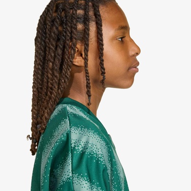  adidas Minecraft Os Jersey Tee Çocuk Yeşil T-Shirt