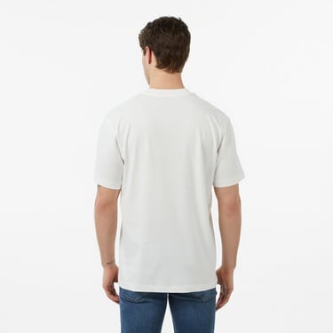  FashFed Basic Unisex Krem Rengi T-Shirt