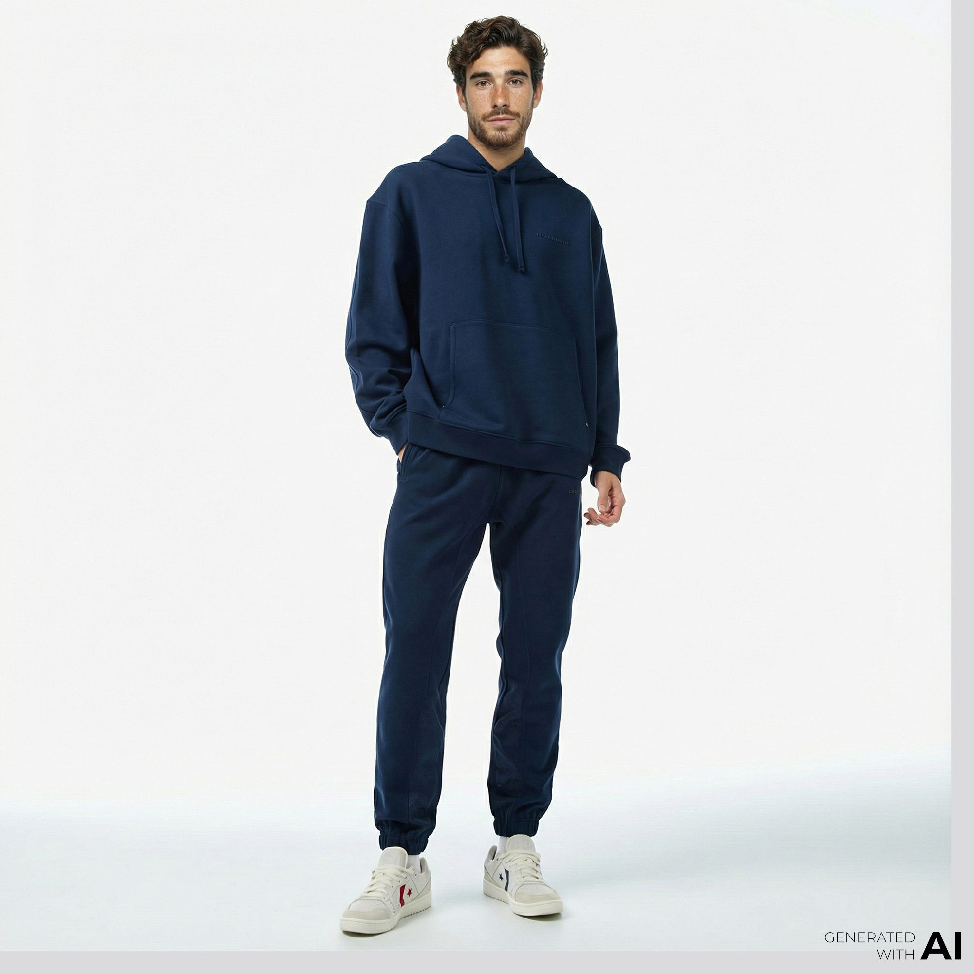 Les Benjamins 403 Erkek Lacivert Eşofman Altı