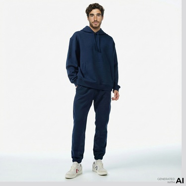  Les Benjamins 403 Erkek Lacivert Eşofman Altı