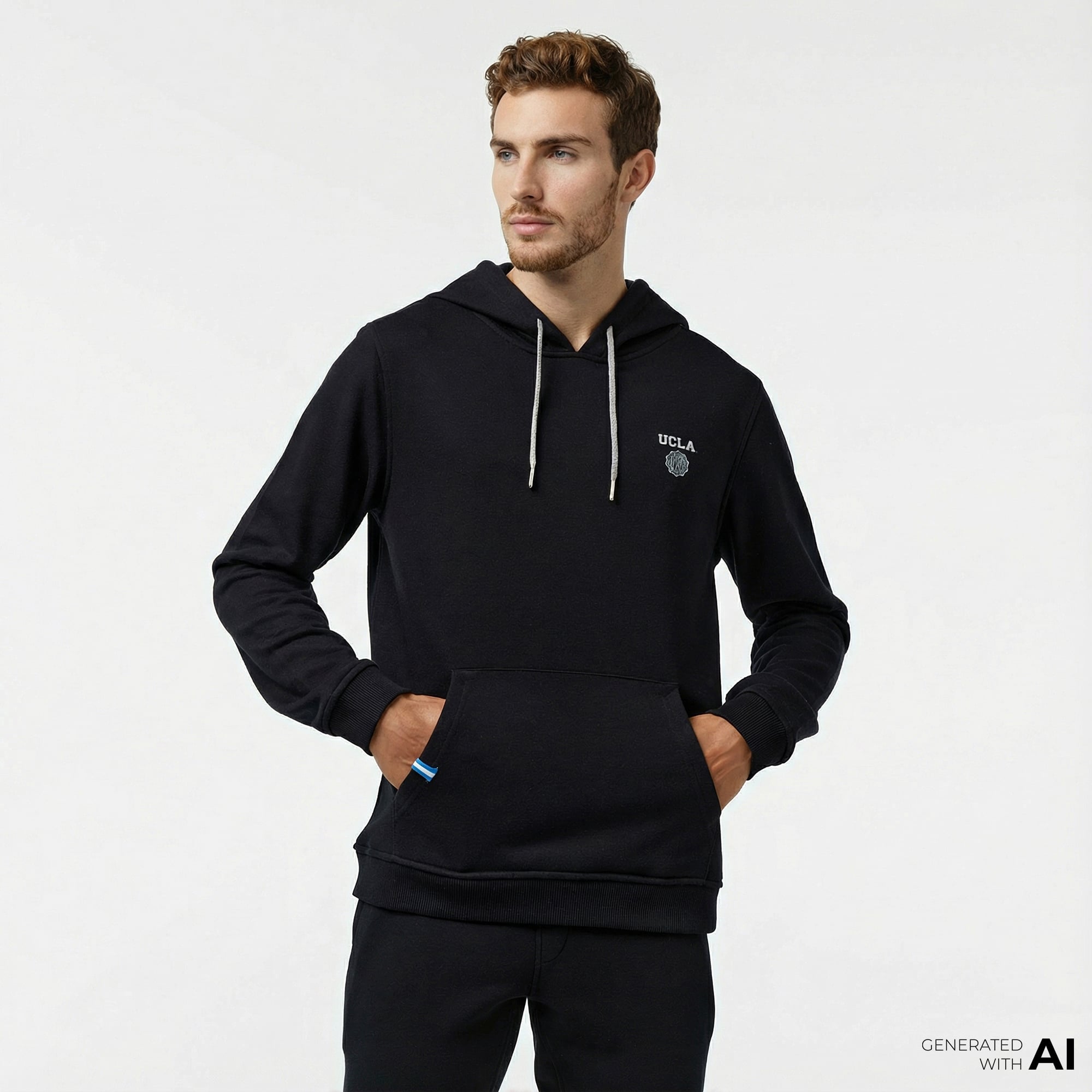  Ucla Nevada Unisex Siyah Sweatshirt